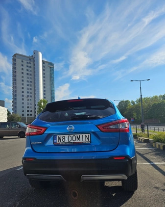 Nissan Qashqai cena 79900 przebieg: 80000, rok produkcji 2018 z Warszawa małe 254